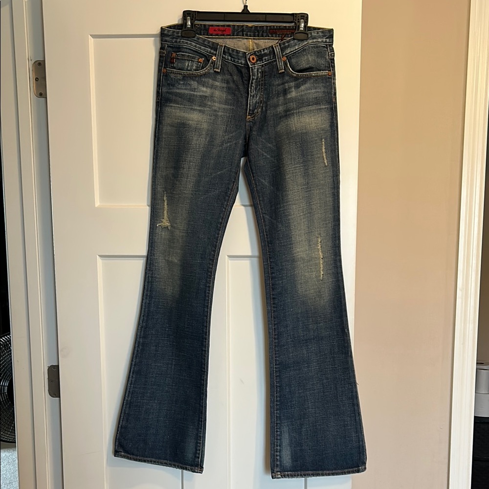 Adriano Goldschmidt AG “The Angel” Distressed Jeans